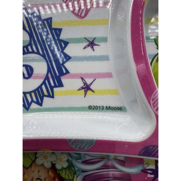 Zak! Designs Shopkins & Doc MsStuffins Plastic Kids Divided Plates Set Of 2 - Picture 9 of 11